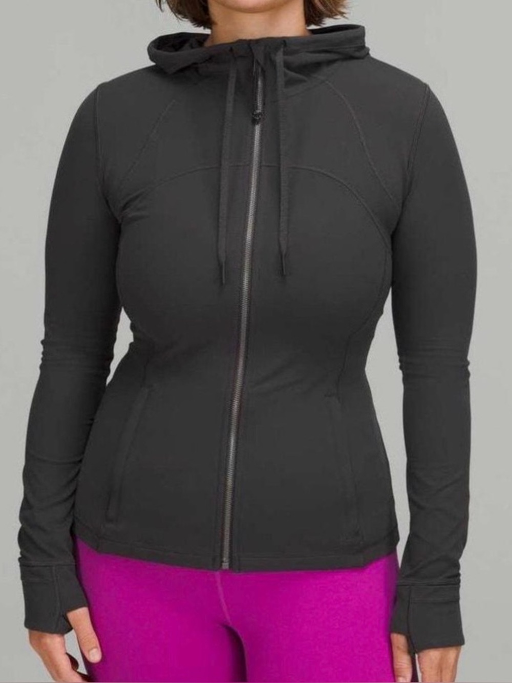 Lululemon Hooded Define Jacket *Nulu
Graphite Grey SZ. 8 EUC